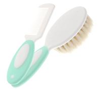 Toyvian Baby Brush and Comb Set, Scalp Massage Tools for Newborns, Polypropylene, Helps Clean Dandruff and Skin, Promotes Blood Circulation for Daily Grooming