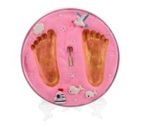 Toyvian Baby Foot Print Ink Pad for Newborn Keepsakes, Easy to Use Mud Imprint Kit, Detailed Impressions and Fade-Resistant Finish for 100 Day Celebrations