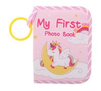 Toyvian Baby Photo Book Babys My First Family Album My First Photo Book for or Toddlers Photo Album Soft Cloth Family Book for Babies Shower Newborns Photos