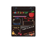 Toyvian Back to School Blackboard: Small Chalkboards, Double-Sided Message Board, Student Education Tool, Home Decoration Blackboard for Office, 9.8 X 7.9 Inches, Black