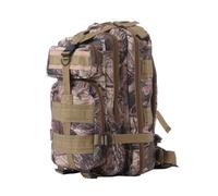 Toyvian Backpack with Adjustable Straps 20-35l Rucksack Military Camouflage Small Waterproof Fabric and Comfortable Experience for Camping and Trekking