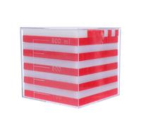 Toyvian Base Ten Counting Blocks for Plastic Cube Math Manipulatives for Volume Place Value Teaching Early Math Learning Tools with Flexible Cubes for Classroom Use