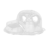 Toyvian Baseball Cap Shaper Clear Plastic Display Box Hat Holder Stand for Home and Shop Dustproof Transparent Storage Organizer Keeps Hat Shape and Practical for Tabletop Use