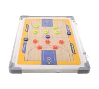 Toyvian Basketball Writing with Aluminum Board Alloy Frame Coaching and Smooth 17.7x11.8in for Analysis Communication Game Team