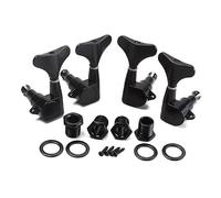 Toyvian Bass Guitar Pegs 2r2l Tuning Pegs Machine Heads Metal Bass Replacement Parts Size 5.6x2.8x15cm
