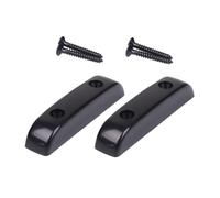 Toyvian Bass Thumb Rest 2 Sets Softening Plastic Thumbrest for Electric Bass Relieves Thumb Soreness Includes Mounting Screws Simple and Practical Design