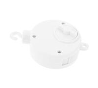 Toyvian Battery Operated Musical Crib Mobile for Boy Girl with Safe Abs and Zinc Alloy Portable Crib Music Box for Auditory Development and Nursery Decoration Suitable for Newborns and Boy