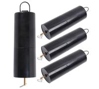 Toyvian Battery Operated Wind Spinner Motor Lightweight Design 4pcs Ultra Quiet Slow Rotating Plastic Motor for Mobiles and Crystal Suncatchers for Indoor Offices and Patio Decorations