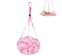 Toyvian Bearded Dragon Cotton Rope Hammock Hanging Swing Bed for Reptiles Small Pets Including Parrots for Warm Season Rest