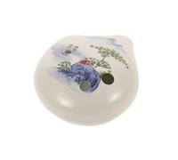 Toyvian Beginner Ceramic Ocarina Alto Key Small Ocarina Musical Instrument Songbird Style for Boys and Girls