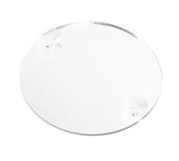 Toyvian Betta Fish Training Mirror Acrylic Tank Mirror with Suction Cups Single-side Aquarium Decorative Exercise Safe Reusable Compact Design for Fish Tank