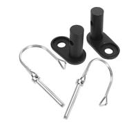 Toyvian Bicycle Trailer Hitch Coupler Attachment Compatible with Most Bikes with Excellent Stability 2pcs Steel Material for Boys and Girls Trailer and Bike