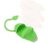 Toyvian Bird Cage Cuttlebone Chew with 4pcs Cuttlefish Bone Set and Parrot Feeding Bracket for Parakeet Cockatiel Conure Lovebird Canary Budgie Macaw