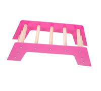 Toyvian Bird Ladder for Parrots Pets Durable Climbing Bridge for Chinchillas Hamsters Budgies Safe Easy to Clean Pet Training Play Equipment
