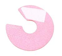 Toyvian Bird Neck Protector Cone Collar for Parrots Stylish Biting Bird Neckwear for Comfortable Easy to Use Non Irritating Pink Design