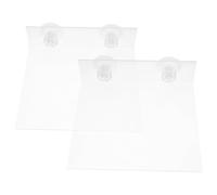 Toyvian Bird Perch Suction Cup Stand 2Pcs Portable Adjustable Platform for Parrots Suitable for Indoor Window and Shower