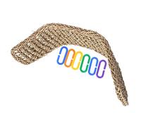 Toyvian Bird Swing Hanging for Parakeets and Parrots Decorative Birdcage Hammock Stand Stress Relief Climbing Perch for Small Birds Healthy Activity Accessory for Caged Pets