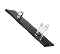 Toyvian Black Acrylic Cutter Storage Stand Detachable Design Thickened Display Rack Keep Cutters Dry Organized Reduce Risk of Hand Injury Kitchen Use