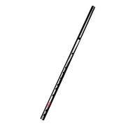 Toyvian Black Bamboo Flute for Beginners Children, Professional Chinese Dizi Instrument, Bamboo Flute for Practice and Introductory Music Learning