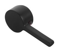 Toyvian Black Metal Sink Faucet Handle Replacement, Sink and Kitchen Ergonomic Comfort and Scratch Resistant Lever Compatible with 35mm Cartridge and Fits 9x9mm Stem Bathroom Faucets