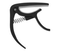 Toyvian Black Plastic Guitar Capo Suitable for Beginners and Professionals Easy to Carry and Portable Clip for Birthday Or New Year's Day for Acoustic and Electric Guitars