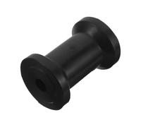 Toyvian Black Pu Boat Trailer Roller with Universal Fit and Protection for Boat Surface Heavy-duty Spool Roller for Launching from Docks and Loading Guides