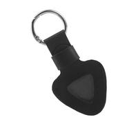 Toyvian Black Pu Leather Guitar Pick Holder Case with Protective Design and Organized Storage, Sl nd Refined Plectrum Wallet for Guitarists and Collectors, for Lessons and Practice