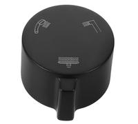 Toyvian Black Shower Diverter Valve Handle Replacement with Precision Valve Technology, Universal Compatibility, Plastic Material, Suitable for Home Bathroom and Shower Environments