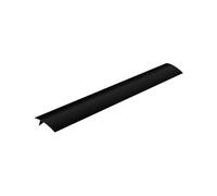 Toyvian Black Silicone Kitchen Stove Gap Cover Non-Slip Seamless Seal Filler for Oven Side Protection Fingerprint Resistant Spill Guard for Countertops and Cookers