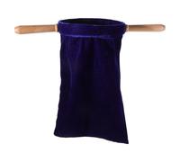 Toyvian Blue Church Tithe Offering Bag, Velvet Collection Bags for