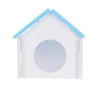 Toyvian Blue Pvc Hamster Hideaway House for Gerbils and Small Pet Animals, Providing a Cozy Sleeping Environment with Long Serving Life, a Hamster Sleeping Nest or Hideout