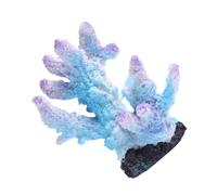 Toyvian Blue Resin Artificial Coral for Aquarium and Fish Tank Decoration with Realistic and Natural Look, Easy to Clean, Creative and Beautiful Coral Ornament for Aquatic Landscape