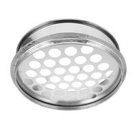 Toyvian Blueberry Sieve for Home Multi-Purpose Sieve Metal Sifter Stainless Steel Round Shape Safe Design Effective for Sifting 20 Mm Round Hole Diameter Suitable for Home and Outdoor Use
