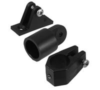 Toyvian Boat Canopy Mounting Hardware Plastic Bimini Top Hinge and Deck Slide Fitting for 22mm Tube, Sturdy Construction to Shading, for Boating on Boat Deck
