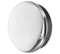 Toyvian Boat Wheel Center Cap Stainless Steel 64mm round Steering Wheel Cover Accessory Sleek Polished Finish Reduces Foreign Object Intrusion for Marine Environments