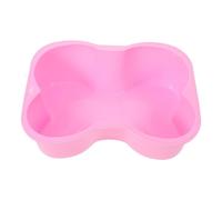 Toyvian Bone Shaped Silicone Cake Mold for Baking, Reusable Pink | Easy Release, Simple Cleaning, Daily Use and Romantic Occasions, Novelty Shape for Home Baking