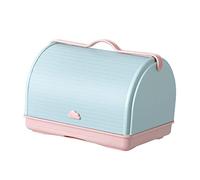 Toyvian Bottle Drying Holder with Flipping Cover Multi-Function Storage Organizer for Nursing Bottles Utensils and Dinnerware Convenient Drainer for Essentials