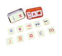 Toyvian Boy Girl Literacy Puzzle Board Creative Educational Playthings for Early Learning Cognitive Development Toy for Boy Girl Safe Material Fun Letter Recognition Game