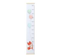Toyvian Boys and Girls Growth Chart Wall Hanging Ruler Cartoon Animals Height Measuring Decor for Rooms Nursery and Kindergarten Removable and Easy to Install Height Wall Chart