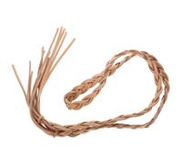 Toyvian Braided Cowboy Hat Band for Men Women Comfortable Soft Hat Accessory for Western Jazz Stylish DIY Decoration for Parties Weddings Travel