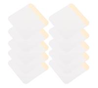 Toyvian Breathable Adhesive Plaster Fixing Patches 100pcs 6x6cm Non-Woven Fabric Three-Volt Acupoint Blank Stickers for Medical Use and Alternative Therapy