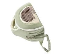 Toyvian Breathable Small Animal Travel Bag for Guinea Pigs and Small Kittens, Snug Secure Space with Plush and Polyester Material, Cross-body Carrier for Winter and Year-round Outdoor Use