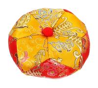 Toyvian Buddhist Sound Bowl Cushion Handmade Mat for Meditation and Healing Elegant Design for Mindfulness Practice for Buddhism Followers and Spiritual Wellness