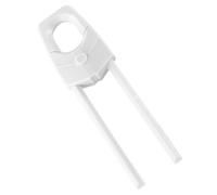 Toyvian Cabinet Door Lock Childproof Cabinet Lock Plastic White Easy Installation No Tools Required for Home for Babies