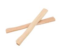 Toyvian Camping Accessories 2pcs Wooden Replacement Handle for Outdoor Axe Grip and Hand Handle