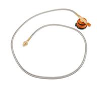 Toyvian Camping Propane Gas Tank Adapter with 1 Meter Extension Hose, Wear-Resistant Outdoor Camping Stove Converter for BBQ Cylinder Connector and Portable Propane Grill Regulator