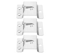 Toyvian Car Hand Microphone Hook Mic Clip Metal Holder Support Mounting Bracket Compatible for Kenwood Car Radios Series Use