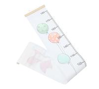 Toyvian Cartoon Animal Growth Chart Wall Hanging Ruler for Boy Girl Printed Height Measurement Decor for Bedroom and Playroom Durable and Reusable Design for Height Tracking