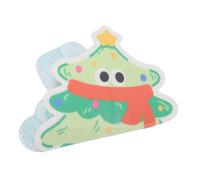 Toyvian Cartoon Cat Scratching Pad Self Adhesive Wall Scratcher Mat Christmas Tree Design Durable Felt Material for Indoor Cats Carpet and Furniture Protector