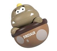 Toyvian Cartoon Dinosaur Tumbler Toy for Boy Girl Sensory Development Portable and Lightweight Engaging Design to Soothe and Entertain for Playtime at Home The Go